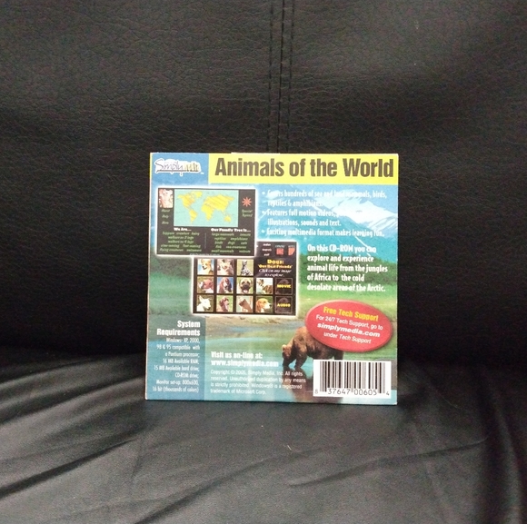 3/$10๐ NEW CD ROM: Animals of the World - Picture 3 of 5